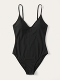 Marisol | Women's Adjustable Lace-Up Back One-Piece Swimsuit