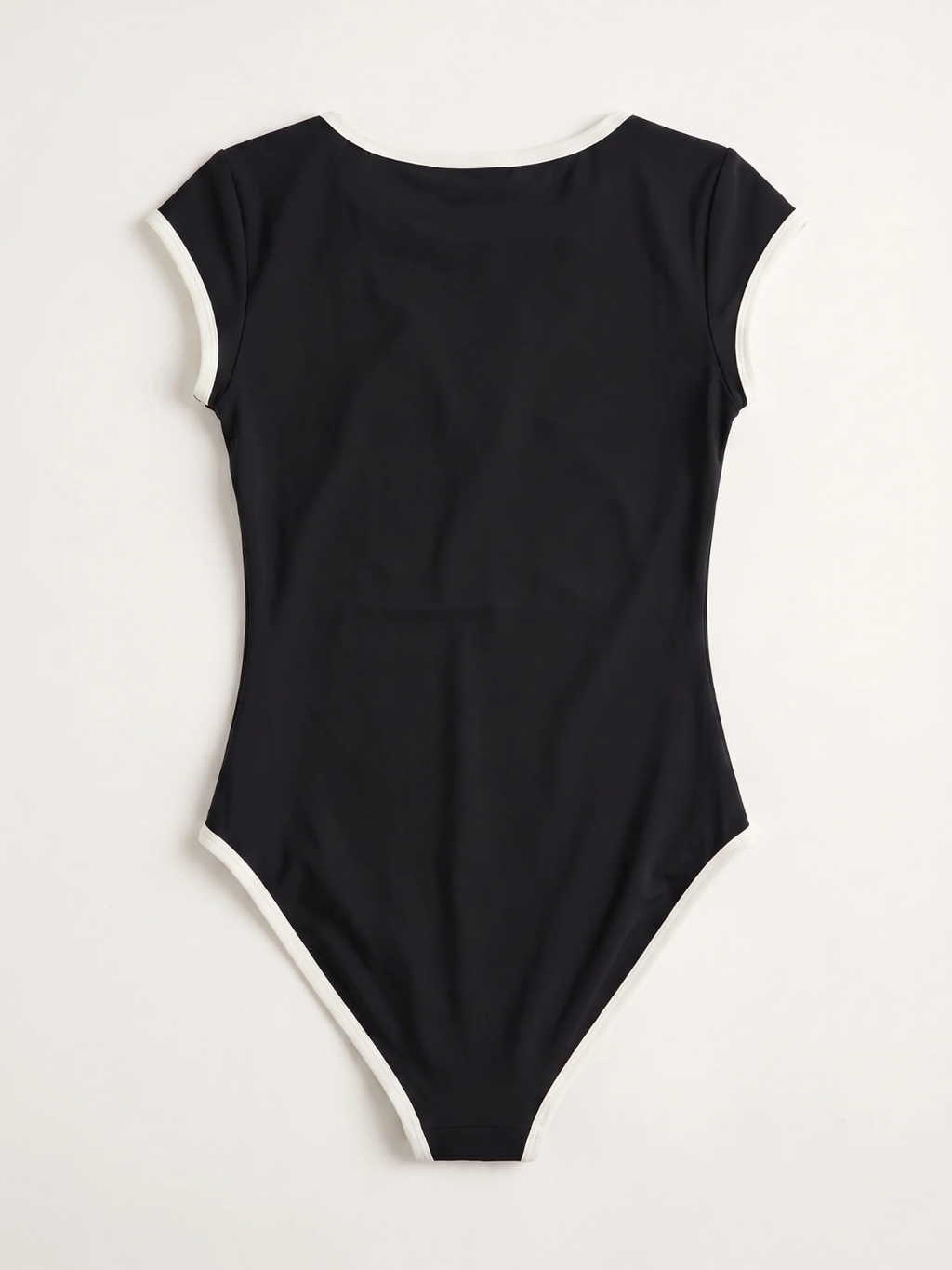 Georgie | Women's Retro Button-Front High-Waist One-Piece Swimsuit