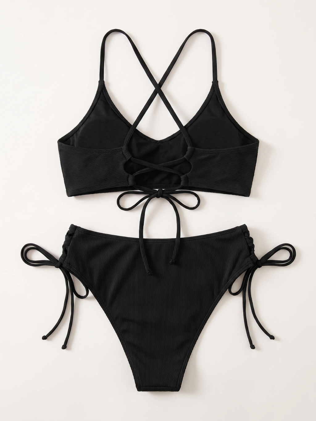 Harlow | Women's Wire-Free Wrap V-Neck Bikini Set