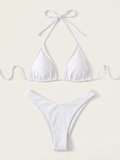 Willow | Women's Wire-Free High-Waist Halter Bikini Set