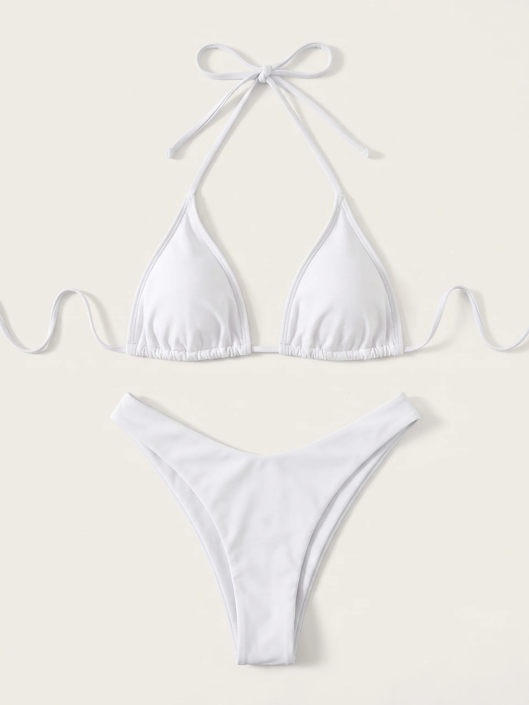 Willow | Women's Wire-Free High-Waist Halter Bikini Set