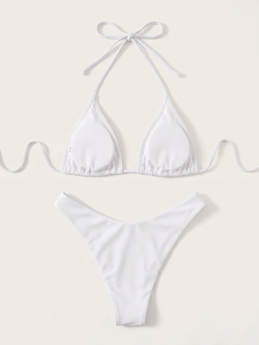 Willow | Women's Wire-Free High-Waist Halter Bikini Set
