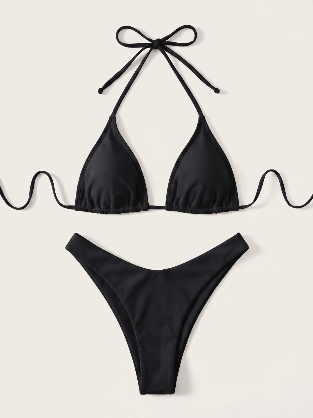 Willow | Women's Wire-Free High-Waist Halter Bikini Set
