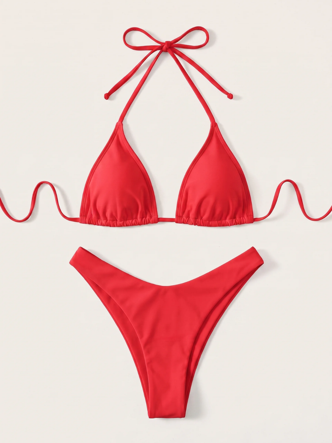 Willow | Women's Wire-Free High-Waist Halter Bikini Set